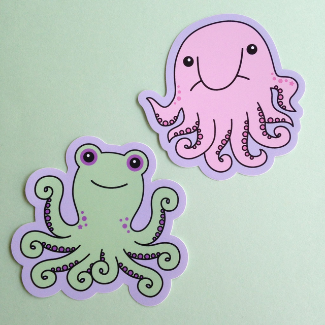 Stickers · Frogtopus · Blobtopus