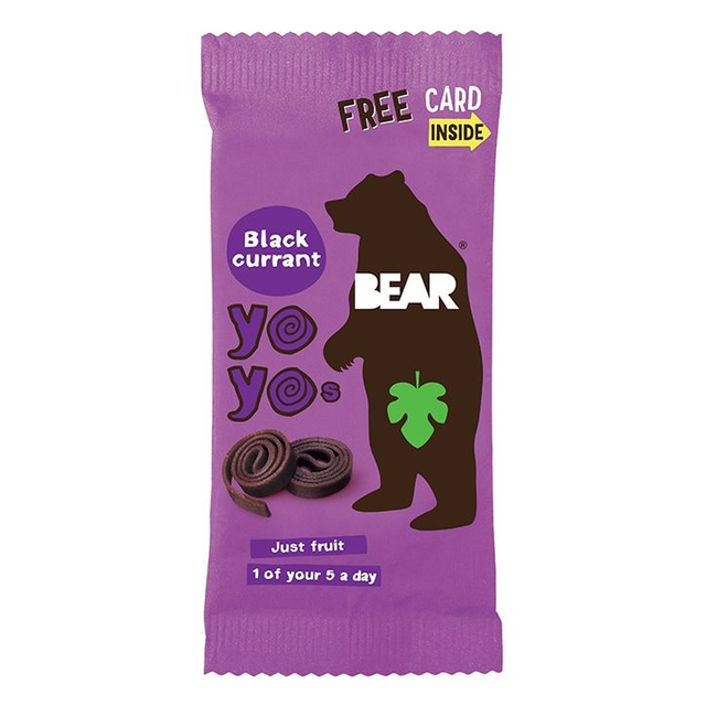 Bear Blackcurrant Yoyos 20g