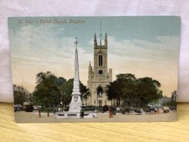 Brighton, St. Peter&#039;s Parish Church, Sussex, Pictorial Centre Postcard. Our Ref No. R171 £2.25