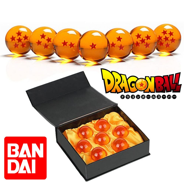 BAN DAI BOLAS Dragon Ball esferas 3,5cm 