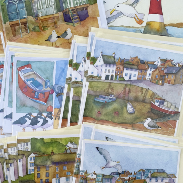Greetings Cards (Watercolour)