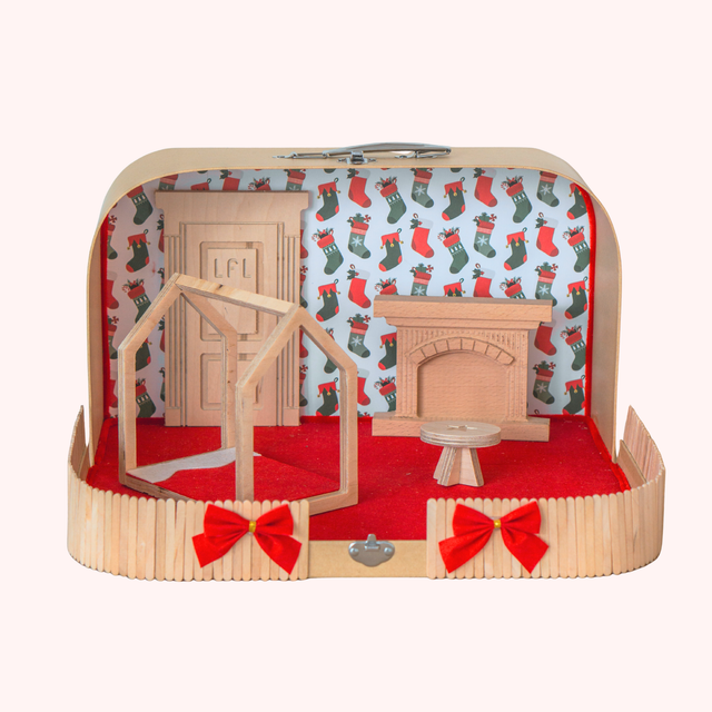 Grande Valise Magique – Format Enneigée - Chaussettes