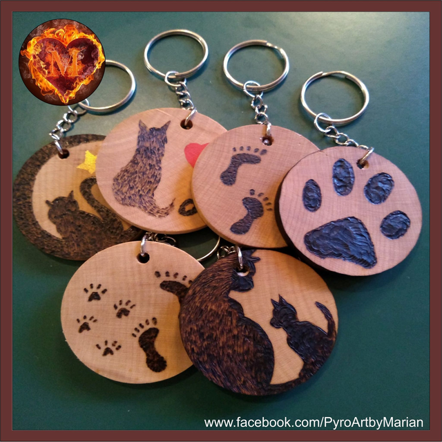 Pet Keyrings 🐶🐱🧡