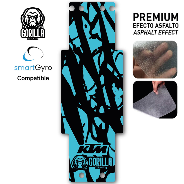 Base antideslizante para Smartgyro Rockway, Crossover y Speedway – Azul turquesa