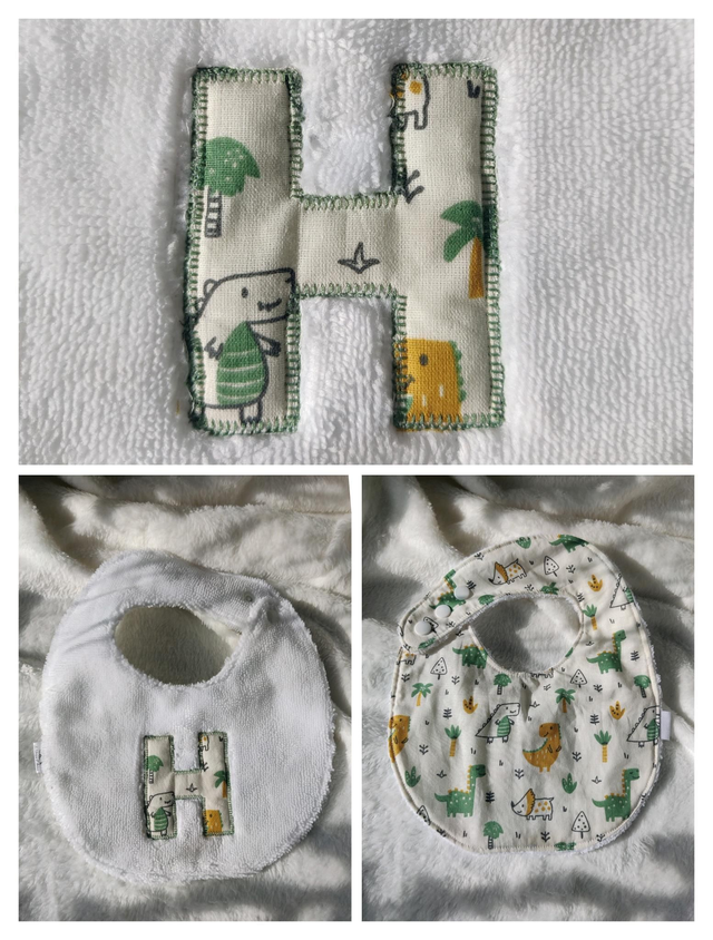 Bavoir personnalisé de U à Z