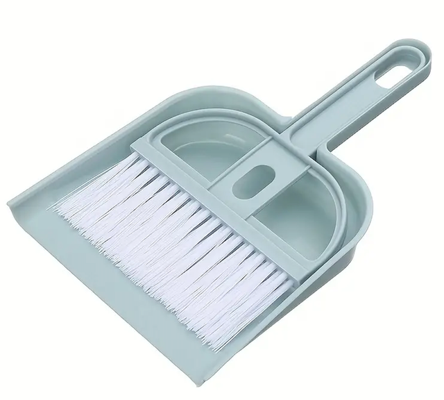 Dust pan and brush