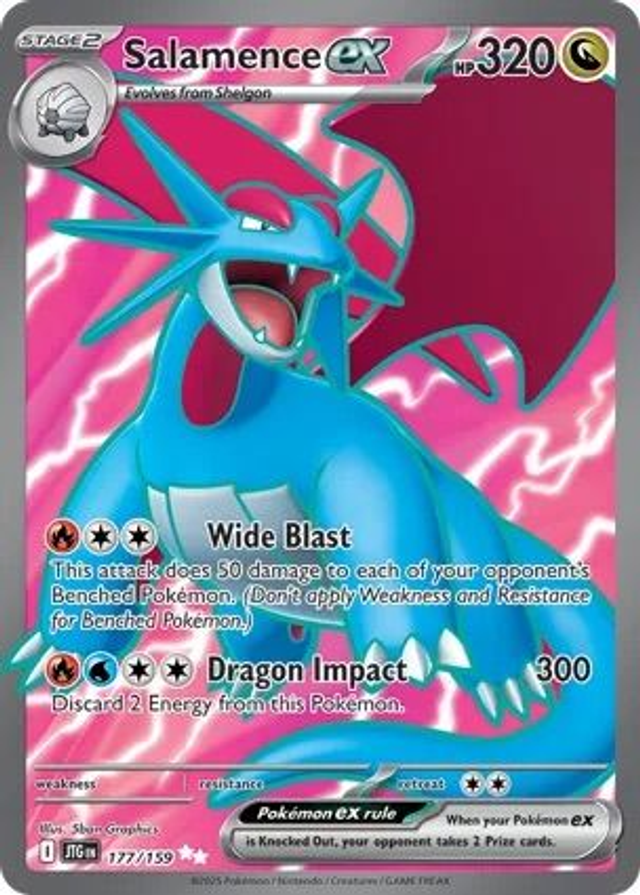 Salamence EX - 177/159 (Ultra Rare)