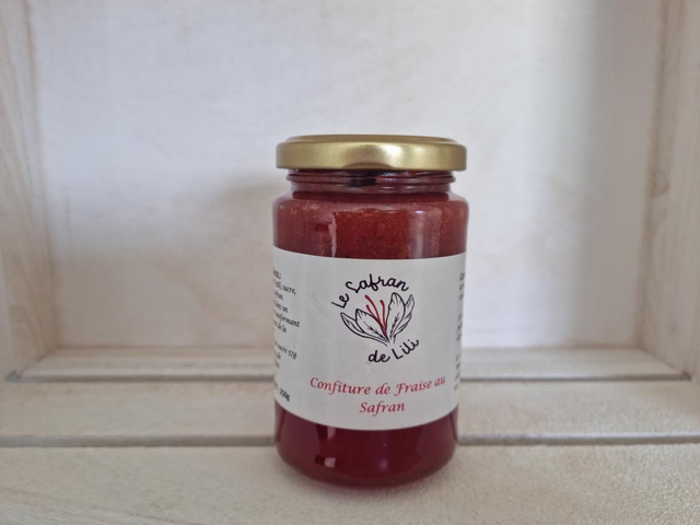 Confiture Fraise-safran 250gr