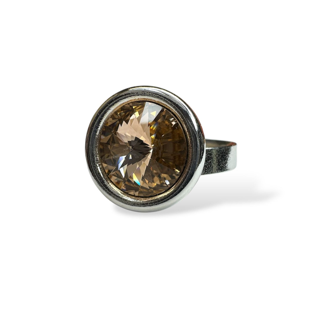 Ring RIVOLI ROLL Light Peach, Champagner