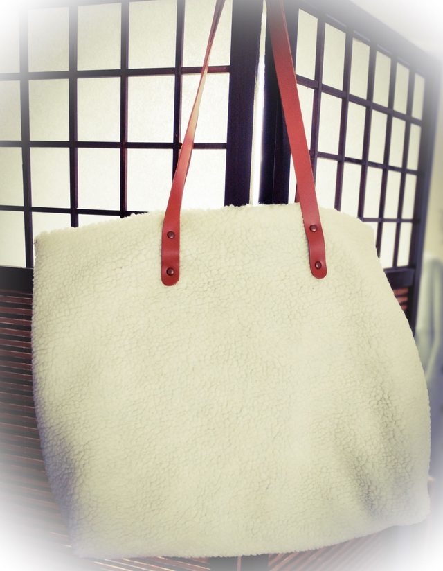 sac cabas TEDDY coton imprimé cashemire 