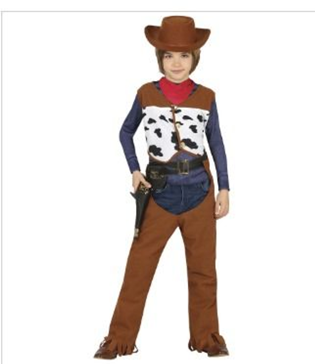 CARNEVALE , COSTUME COWBOY BAMBINO 7/9  ANNI