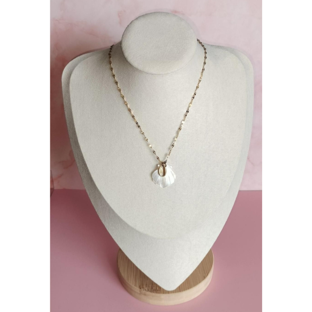 Collier nacre &amp; coquillage