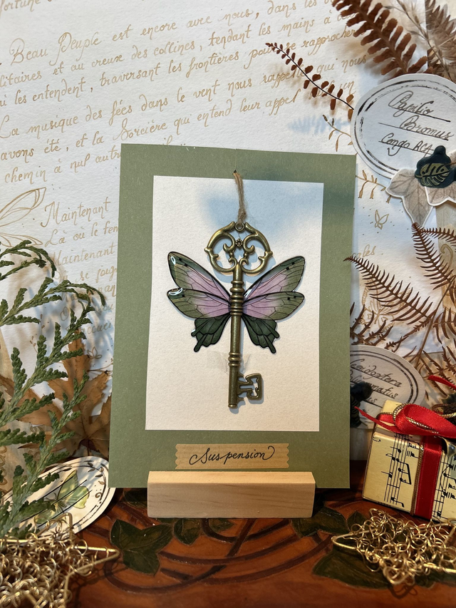 Clé Féerique - Papillon Fairy Irisaë