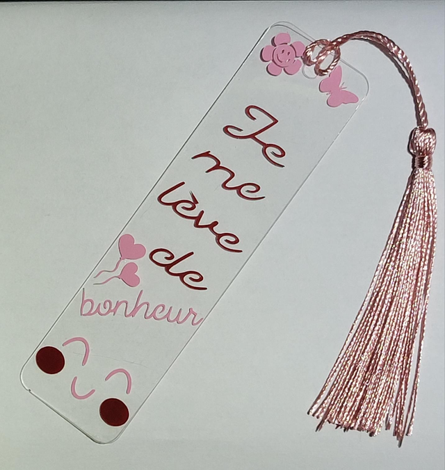 Marque page personnalisé