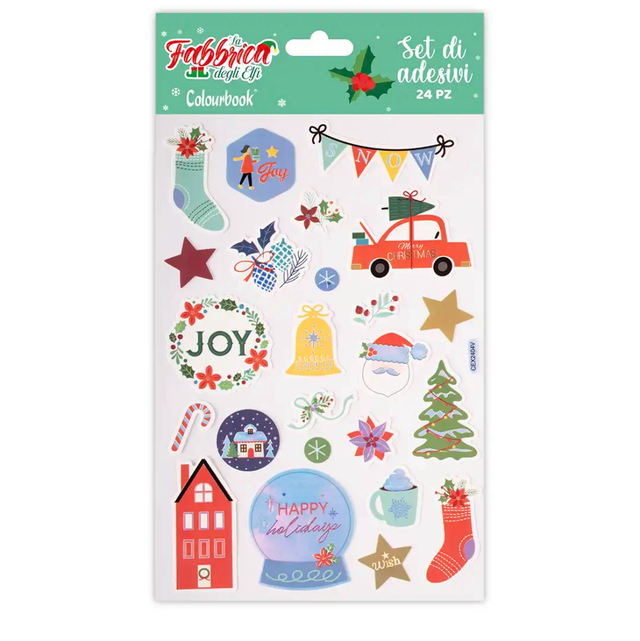 Set 24 stickers Decorazioni