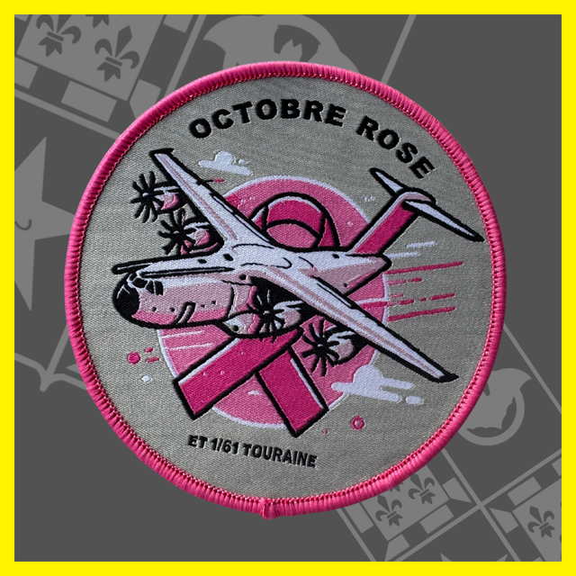 Octobre Rose tissé 