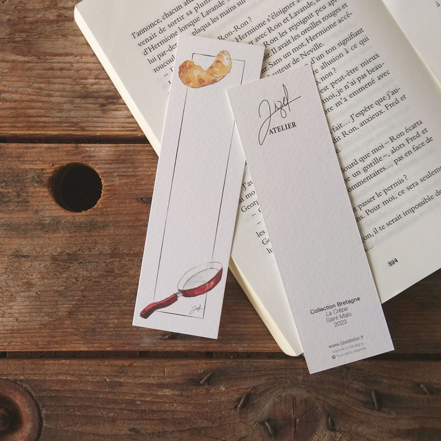 Marque-page - Bretagne - La Crêpe