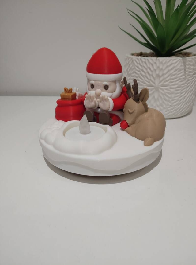 Père Noël & Renne