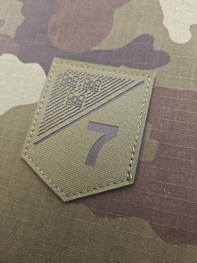 7 BN laser cut IR patch 