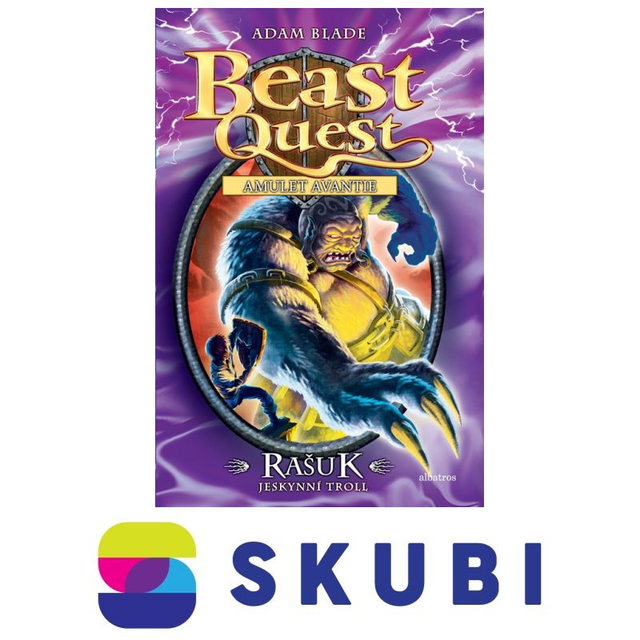Kniha Rašuk, jeskynní troll přehled - Beast Quest (21) - Adam Blade