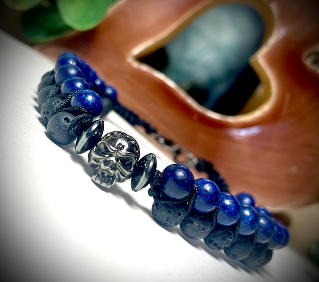 Bracelet Tête de Mort Homme 