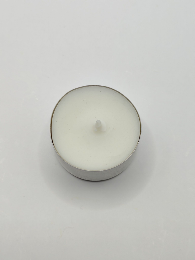 Lot de 4 bougies chauffe-plat non parfumées