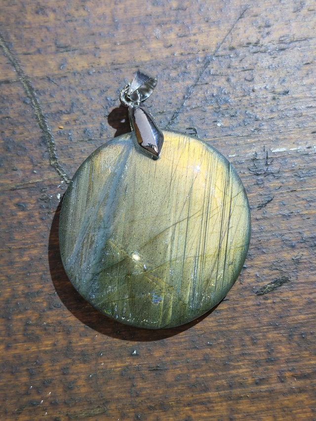 Pendentif labradorite