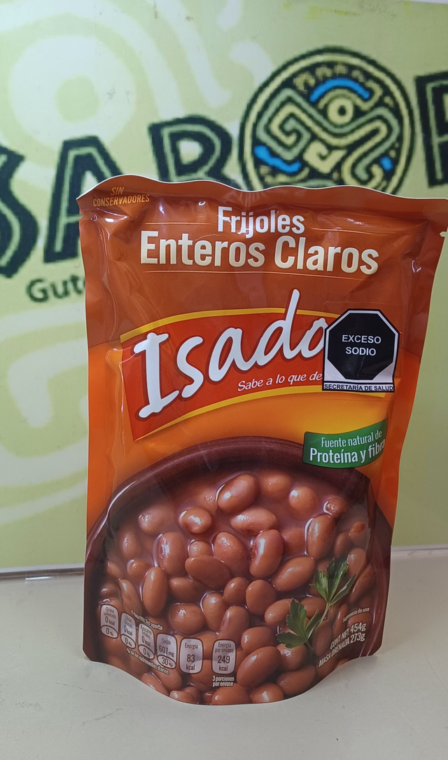 Bohnen Bayos ganz Frijoles Bayos Enteros Claros Isadora 454 g