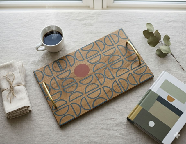 Plateau inspiration Bauhaus