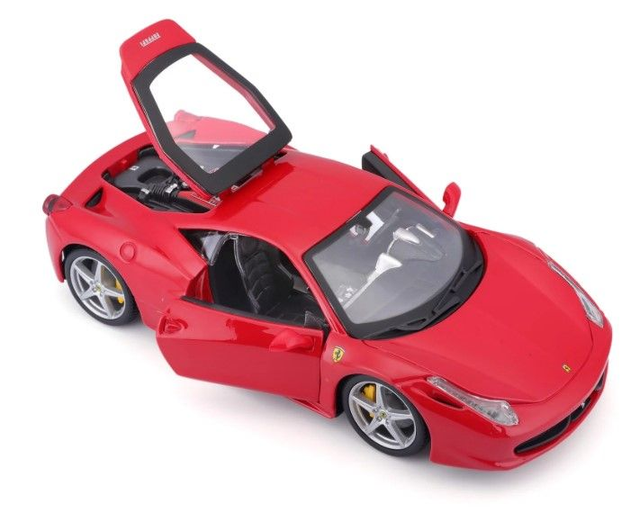 Ferrari 458 Italia rossa burago 26003RD 1/24
