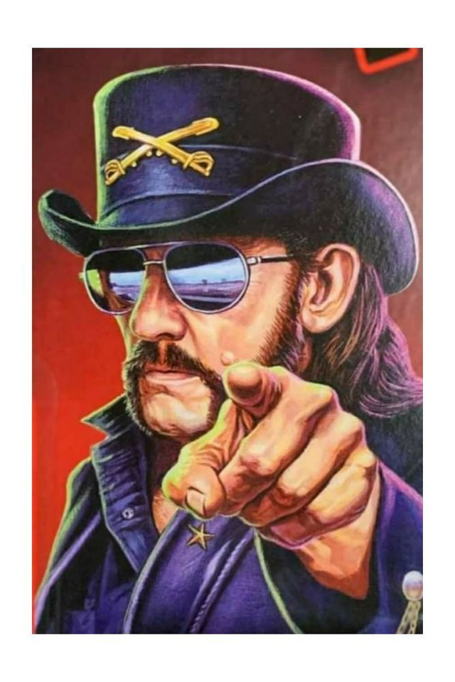 Lemmy Motorhead Music Art Print