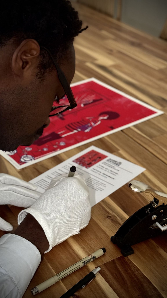 Tirage d'Art "Fleurs de PLOMBES" A3 - Édition Limitée