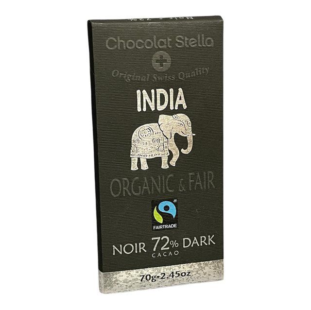 Tafelschokolade Stella India 72%