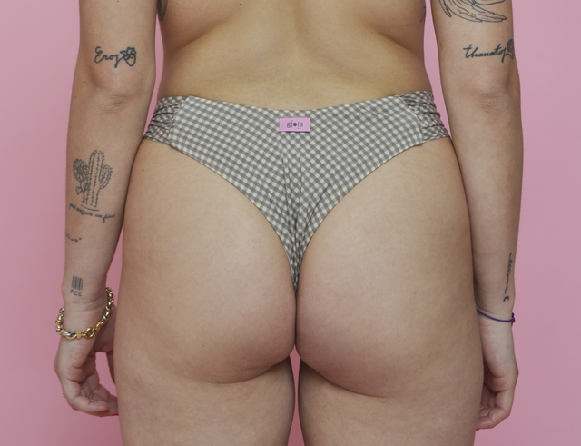 Brasiliana drappeggio mocha mousse double face