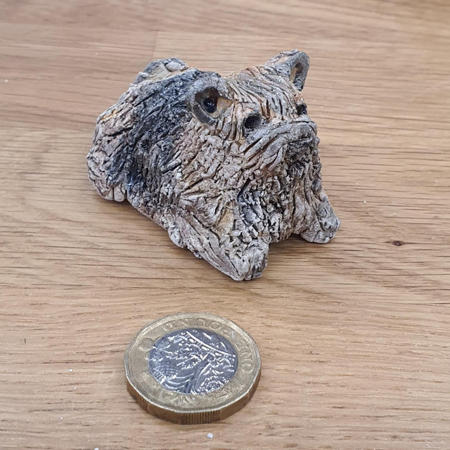 Yorkshire terrier sculpture