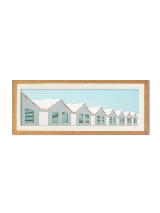 Cabines #4 tirage photo encadré