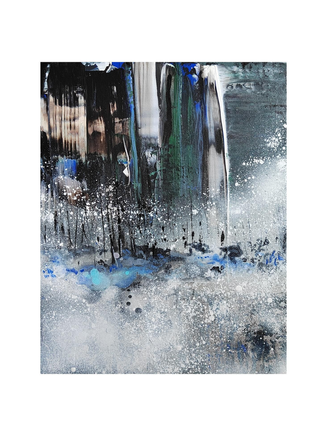 &quot;Hidden flowers 1&quot; - 33 x 41 cm