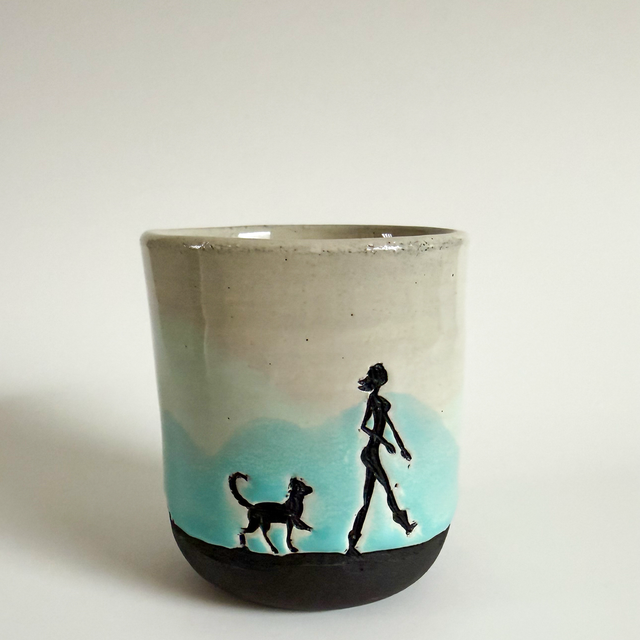 Gobelet « un pas à la fois.. » 