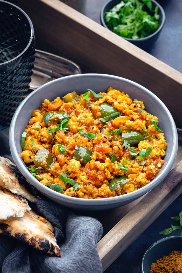 Paneer Bhurji (500 CC) – Spiced Indian Scrambled Cottage Cheese