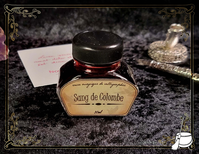 Encre de Sang de Colombe