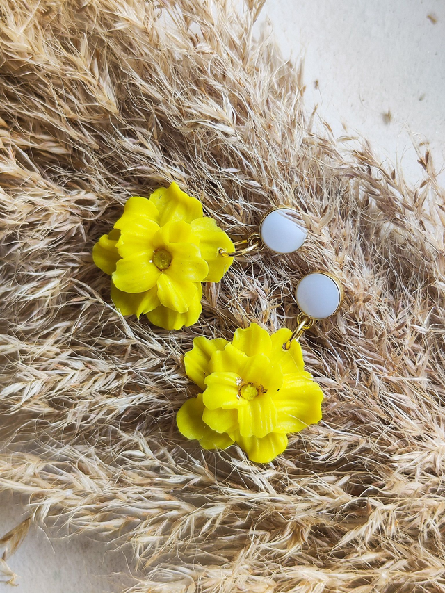 Boucles d'oreilles Camélia