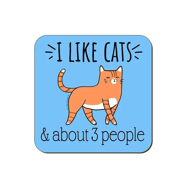 I like cats coaster (grindstore)