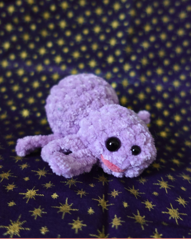 Créature ou charm araignée violet pastel | Spooky collection : éditions limitées