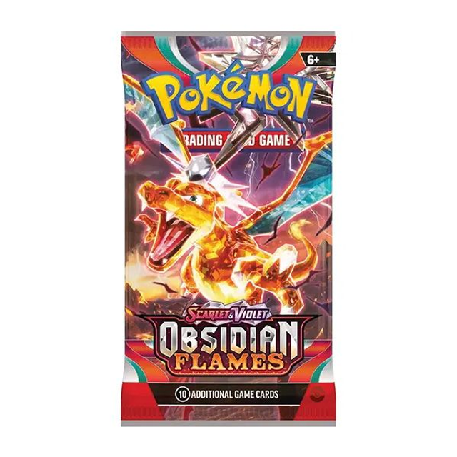 Pokemon TCG: Scarlet &amp; Violet 3 Obsidian Flames Booster Pack