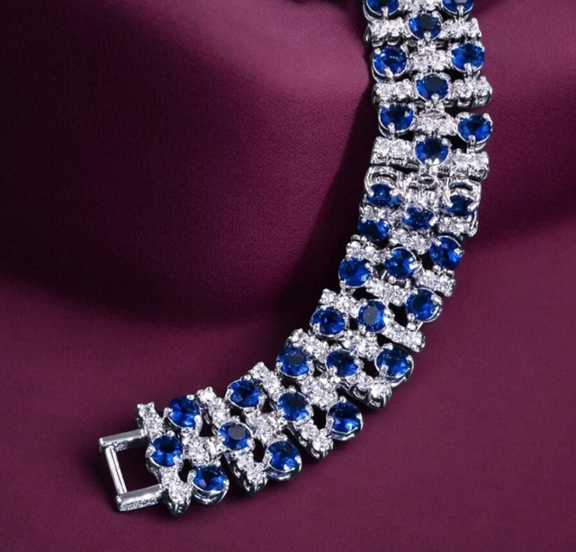 Bracelet Tennis en Zirconia d'Inspiration Vintage - Femme