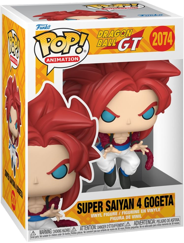Funko - DRAGON BALL GT - POP Funko 2074 - SS4 Gogeta