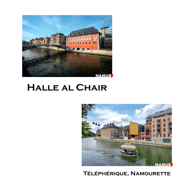 Carte postale Visit Namur - Plusieurs var.