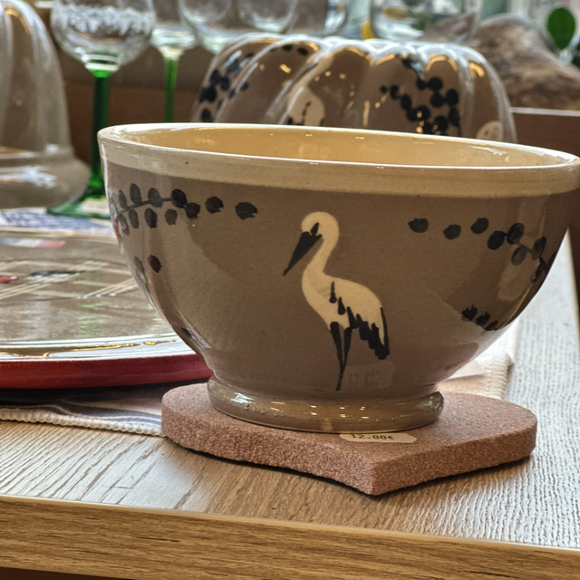 Bol cigogne - Poterie Beck
