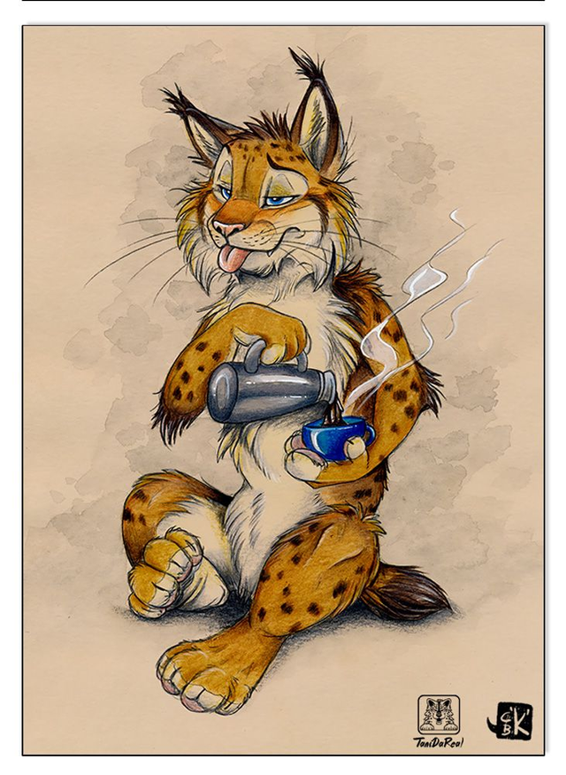 No Lynx before Coffee (A4)