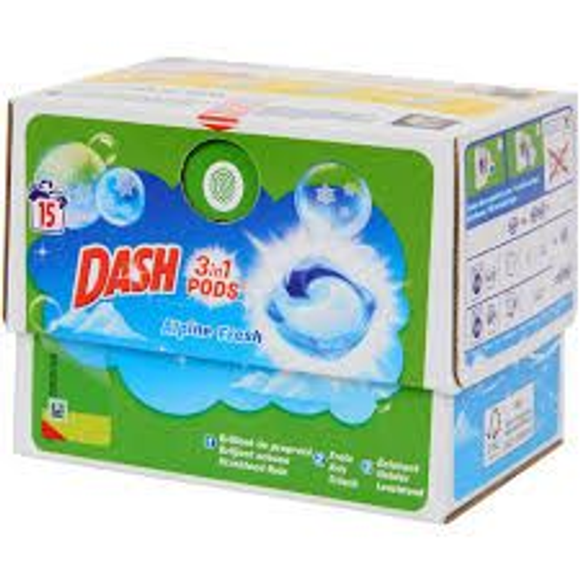 Dash Alpine Fresh pods 15pz